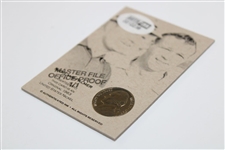 Nicklaus & Palmer Authenticated Ink Office Proof 1/1 1963 Nickel Card