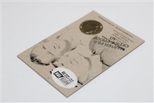 Nicklaus & Palmer Authenticated Ink Office Proof 1/1 1963 Nickel Card