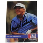 Arnold Palmer Signed 1992 PGA Tour Golf Card - Nielson Collection JSA ALOA
