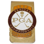 Arnold Palmers 1988 Senior PGA Championship Contestant Badge