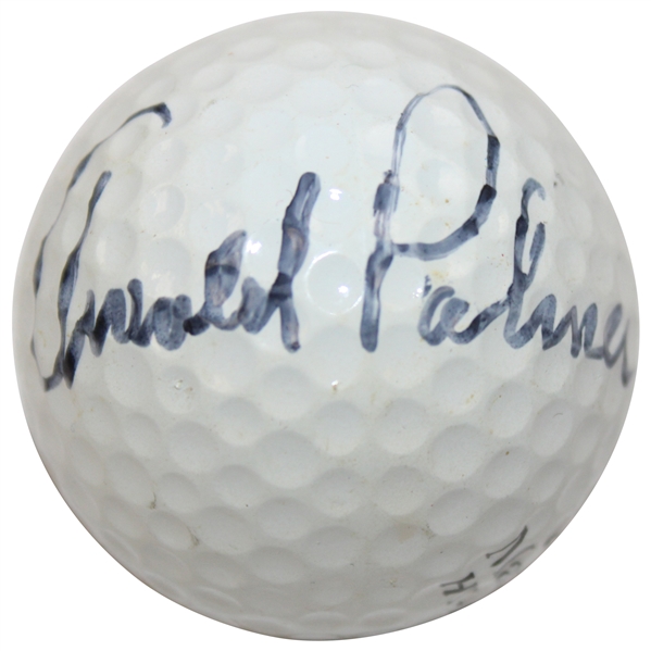 Arnold Palmer Signed Personal Used & Marked Maxfli Golf Ball JSA ALOA
