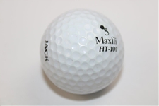 Jack Nicklaus Personal Used & Marked 'JACK' Maxfli Golf Ball