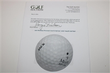 Jack Nicklaus Personal Used & Marked 'JACK' Maxfli Golf Ball