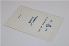 1969 Royal Liverpool Golf Club at Holyoke Centenary Dinner Program with Letter