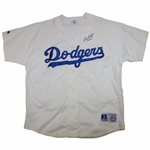 Sandy Koufax Signed Dodgers Baseball Jersey w/HoF 72 Inscr. JSA ALOA