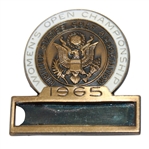 1965 U.S. Womens Open at Atlantic City CC Contestant Badge - Carol Mann Winner