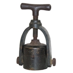 Rare c.1860's Golf Ball Mold & Press Stamped John White