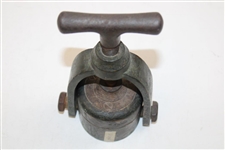 Rare c.1860's Golf Ball Mold & Press Stamped John White