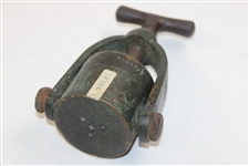 Rare c.1860's Golf Ball Mold & Press Stamped John White