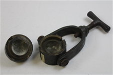 Rare c.1860's Golf Ball Mold & Press Stamped John White