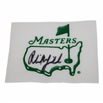 Phil Mickelson Signed Masters Tournament Caddie Patch JSA ALOA