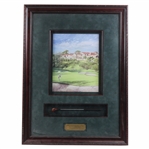 Ben Hogan Signed Ltd 1995 PGA Dinner Nick Price Gifted Riviera Fitzpatrick Piece JSA ALOA