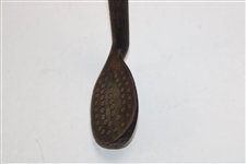 H.R. Chestney Burnham Beeches LH Smooth Face Offset Niblick w/Crack In Shaft & No Grip