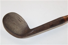 H.R. Chestney Burnham Beeches LH Smooth Face Offset Niblick w/Crack In Shaft & No Grip