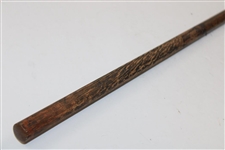 H.R. Chestney Burnham Beeches LH Smooth Face Offset Niblick w/Crack In Shaft & No Grip