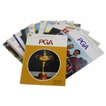 Fourteen (14) PGA Magazines About The Ryder Cup 1963 - 1987