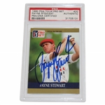 Payne Stewart Signed 1990 PGA Tour Pro Set Card PSA #31705131