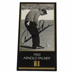 Arnold Palmer Signed 1960 Champions Of Golf The Masters Collection Card JSA ALOA