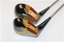 Toney Pena Macgregor Tourney Super Eye-O-Matic Oil Hardened Driver & 4 Wood