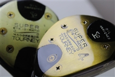 Toney Pena Macgregor Tourney Super Eye-O-Matic Oil Hardened Driver & 4 Wood