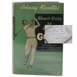 Johnny Revolta Signed 1951 Short Cuts To Better Golf 4th Edition Book JSA ALOA