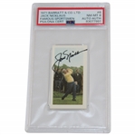 Jack Nicklaus Signed 1971 Barratt & Co. Ltd Rookie Card Auto Auth NM-MT 8 #83077991 - Top Pop!