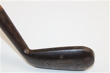 A.G. Spalding Shaft Stamped Gold Medal Accurate Wood Face Cleek