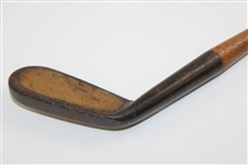 A.G. Spalding Shaft Stamped Gold Medal Accurate Wood Face Cleek