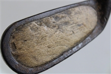 A.G. Spalding Shaft Stamped Gold Medal Accurate Wood Face Cleek