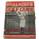 Spaldings Athletic Library Golf Guide 1923 Revised Rules Of The USGA