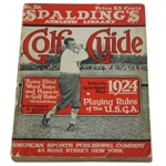 Spaldings Athletic Library Golf Guide 1924 Playing Rules Of The USGA