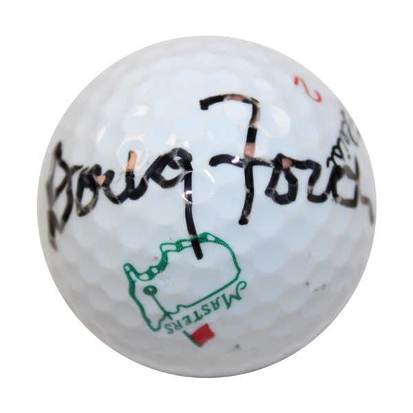 Doug Ford Signed Titleist Masters Logo Golf Ball JSA ALOA