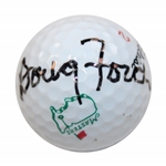 Doug Ford Signed Titleist Masters Logo Golf Ball JSA ALOA