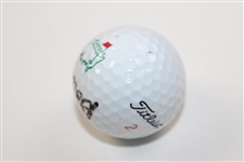 Doug Ford Signed Titleist Masters Logo Golf Ball JSA ALOA