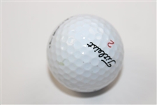 Doug Ford Signed Titleist Masters Logo Golf Ball JSA ALOA