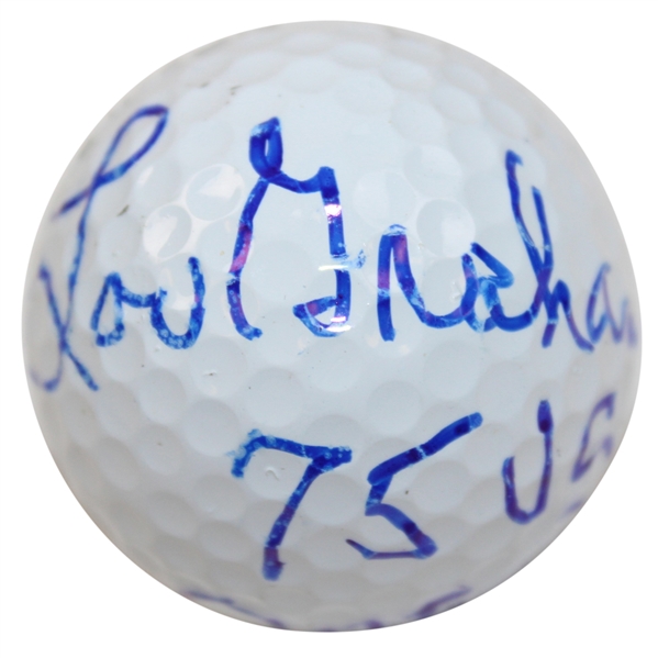 Lou Graham Signed Titleist Golf Ball with 75 US Open JSA ALOA