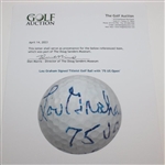 Lou Graham Signed Titleist Golf Ball with '75 US Open' JSA ALOA