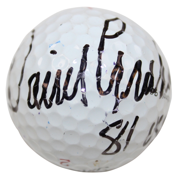 David Graham Signed Titleist Golf Ball with 81 US Open JSA ALOA