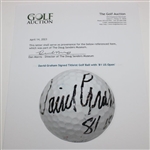David Graham Signed Titleist Golf Ball with '81 US Open' JSA ALOA