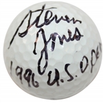 Steve Jones Signed Dunlop Logo Golf Ball with '1996 US Open' JSA ALOA