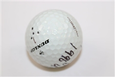 Steve Jones Signed Dunlop Logo Golf Ball with '1996 US Open' JSA ALOA