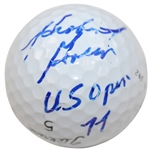 Hubert Green Signed Titleist Logo Golf Ball with 'US Open 77' JSA ALOA