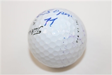 Hubert Green Signed Titleist Logo Golf Ball with 'US Open 77' JSA ALOA
