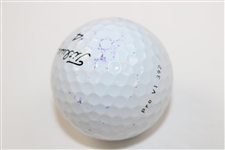 Andy North Signed Titleist Logo Golf Ball with '85 Open' JSA ALOA