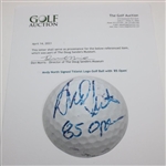 Andy North Signed Titleist Logo Golf Ball with '85 Open' JSA ALOA