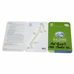 Kel Nagle Signed Old Course Scorecard Inscribed '1960 British Open' PSA #Y76088