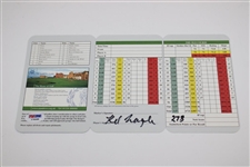 Kel Nagle Signed Old Course Scorecard Inscribed '1960 British Open' PSA #Y76088