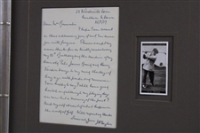 The Great Triumvirate Taylor, Braid & Vardon Signed Framed Display JSA ALOA