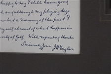 The Great Triumvirate Taylor, Braid & Vardon Signed Framed Display JSA ALOA