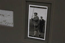 The Great Triumvirate Taylor, Braid & Vardon Signed Framed Display JSA ALOA